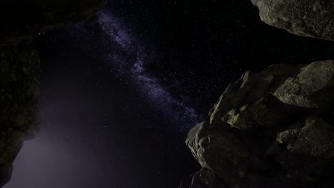 4K-Astrofotografie-Sternspuren-über-Sandstein-Canyon-Wände
